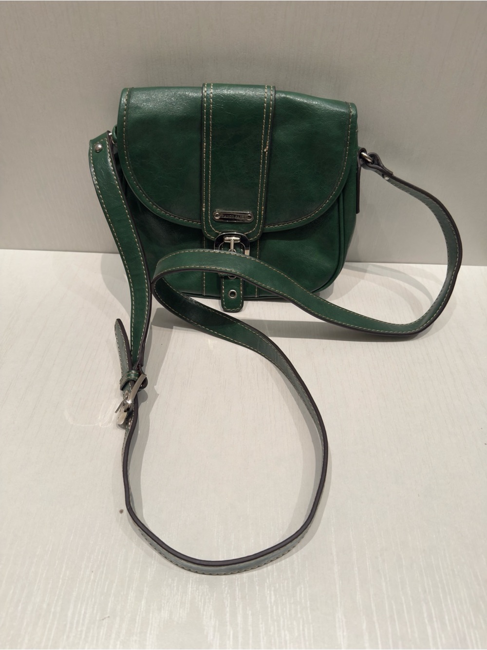 Franco Sarto Emerald Green Crossbody Bag